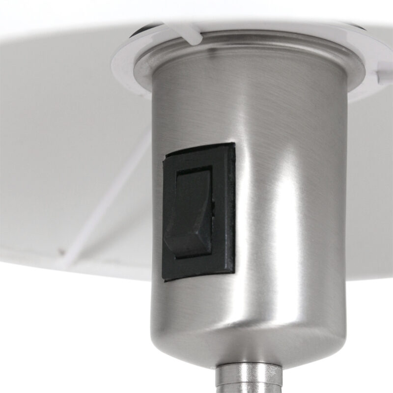Tafellamp Noor 1563ST Staal met E27 fitting - Afbeelding 7