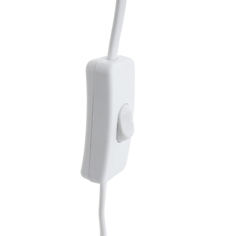 Tafellamp Porcelain 3058W met houten handvat en ontelbaar veel gaatjes - Afbeelding 13