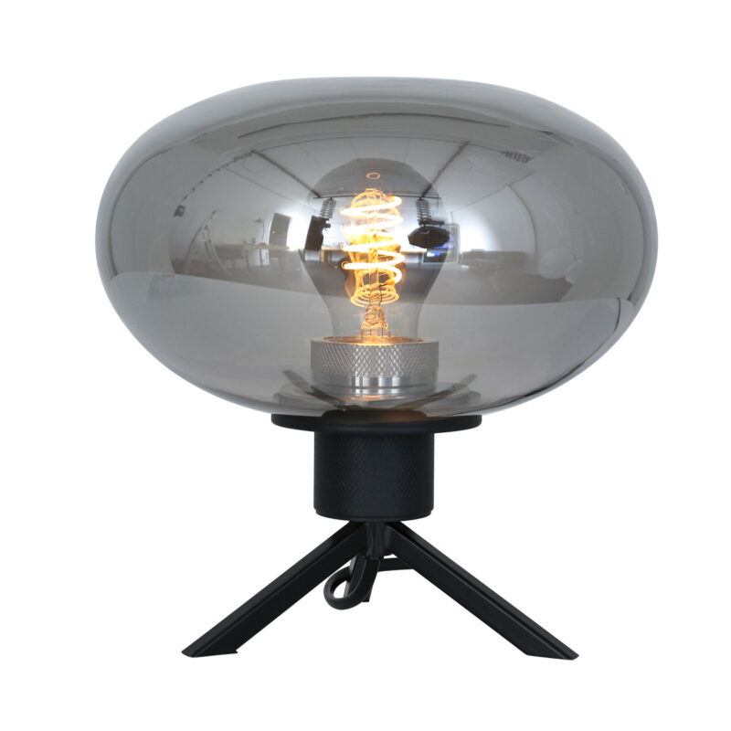 Tafellamp Reflexion 2681ZW Zwart met een E27 fitting - Afbeelding 2
