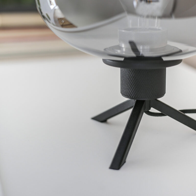 Tafellamp Reflexion 2681ZW Zwart met een E27 fitting - Afbeelding 16