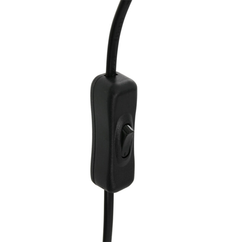 Tafellamp Reflexion 2682ZW Zwart 28cm hoog E27 fitting - Afbeelding 13