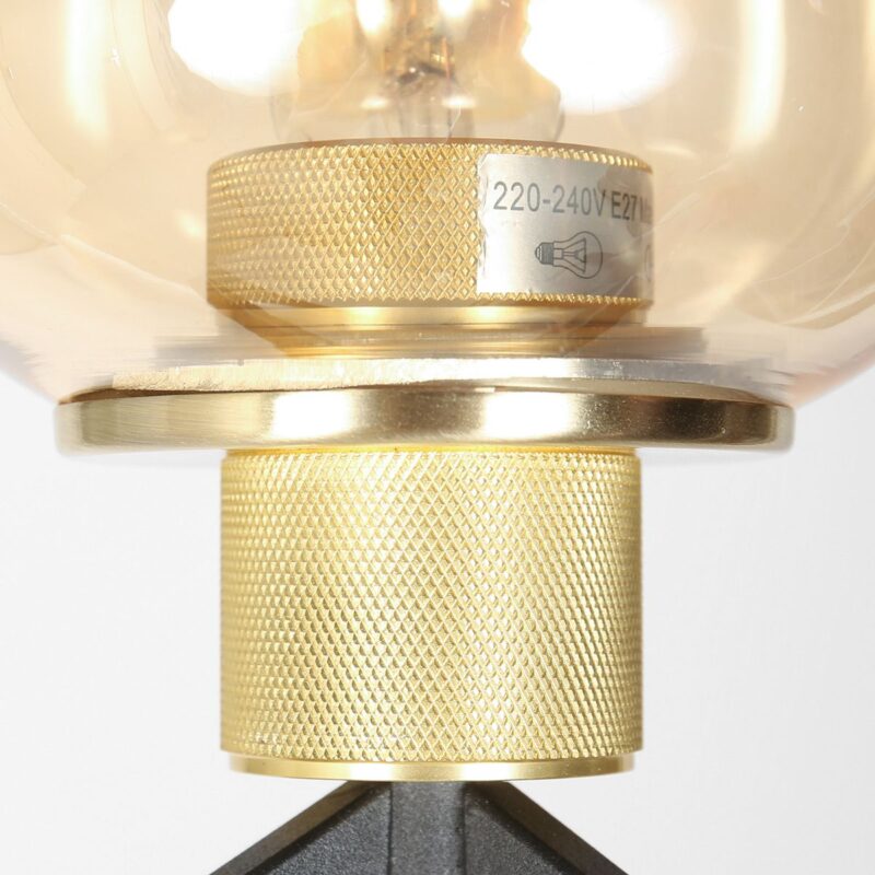 Tafellamp Reflexion 2683ME Messing 23cm hoog E27 fitting - Afbeelding 5