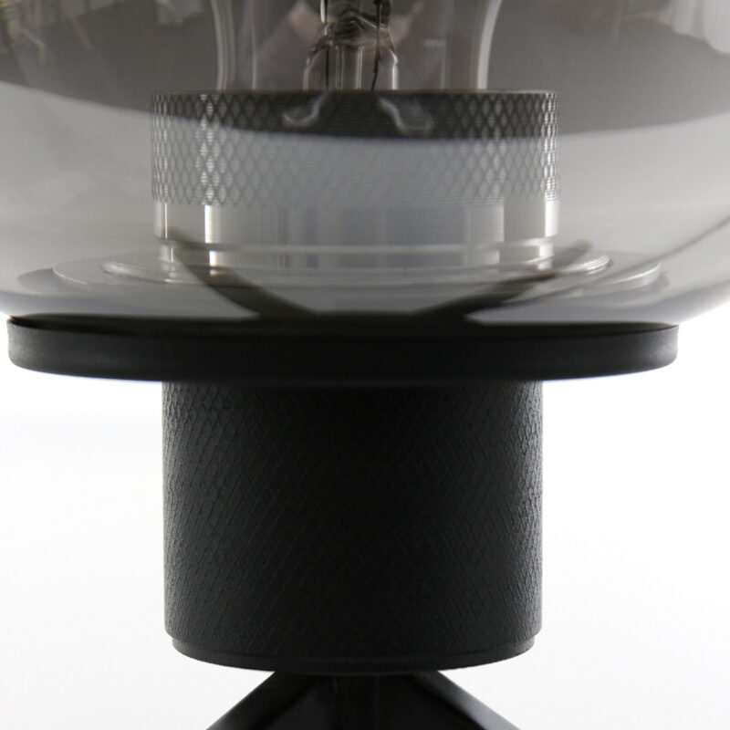 Tafellamp Reflexion 2683ZW zwart 23cm hoog E27 fitting - Afbeelding 5