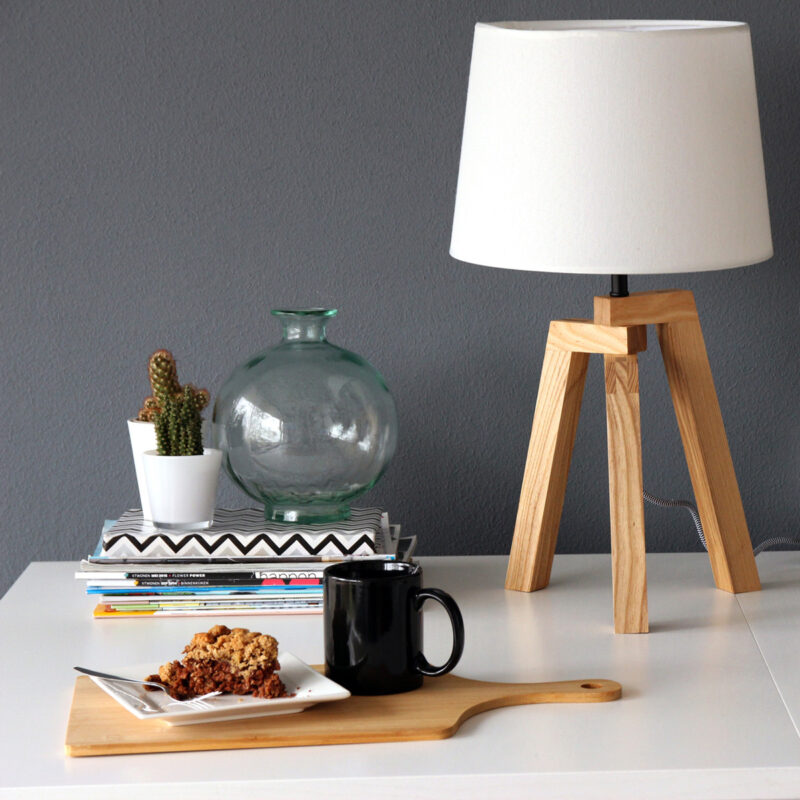 Tafellamp Sabi 7662BE driepoot met E27 fitting - Afbeelding 3