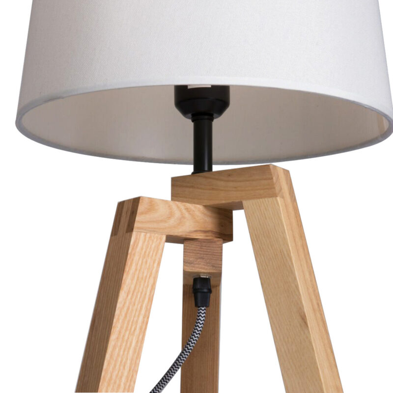 Tafellamp Sabi 7662BE driepoot met E27 fitting - Afbeelding 5