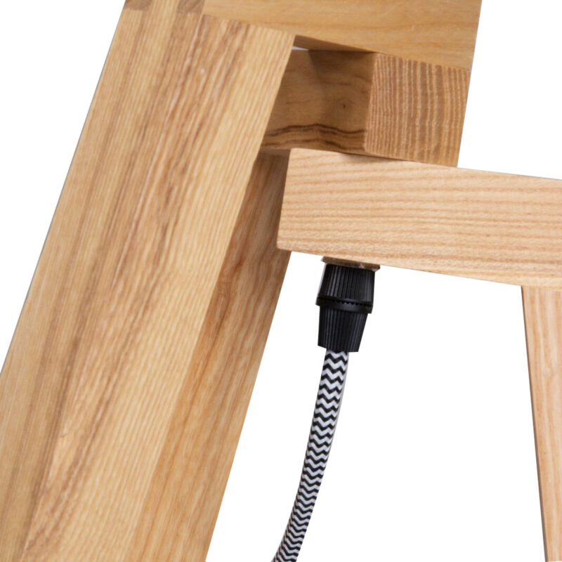 Tafellamp Sabi 7662BE driepoot met E27 fitting - Afbeelding 6