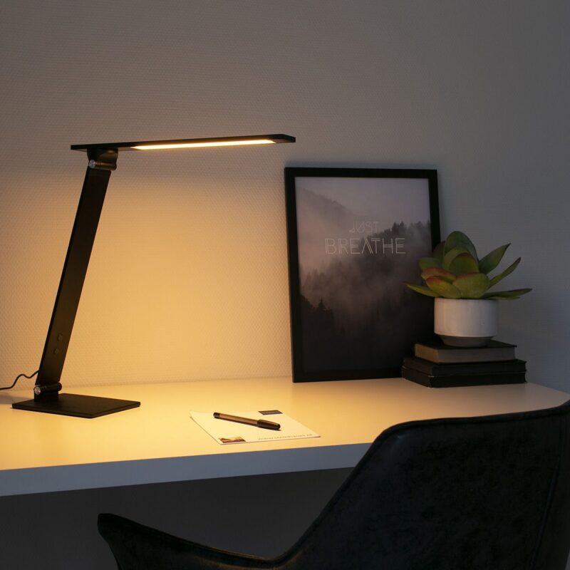 Tafellamp Serenade 2684ZW Zwart, Lichtkleur instelbaar - Afbeelding 16