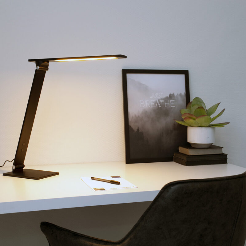 Tafellamp Serenade 2684ZW Zwart, Lichtkleur instelbaar - Afbeelding 4