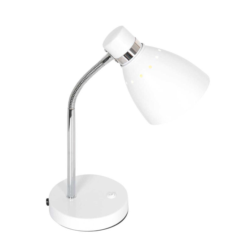 Tafellamp Spring 3391W Wit E27 fitting - Afbeelding 2
