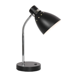 Tafellamp Spring 3391ZW Zwart E27 fitting
