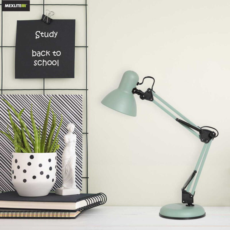 Tafellamp Study 3456G Groene bureau lamp - Afbeelding 3