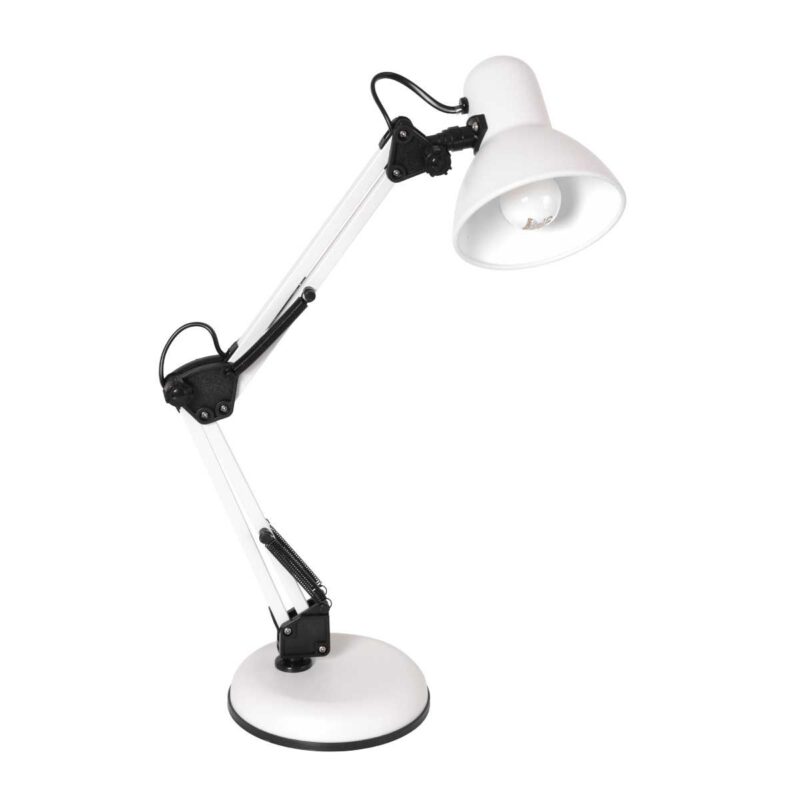 Tafellamp Study 3456W Witte bureau lamp - Afbeelding 2