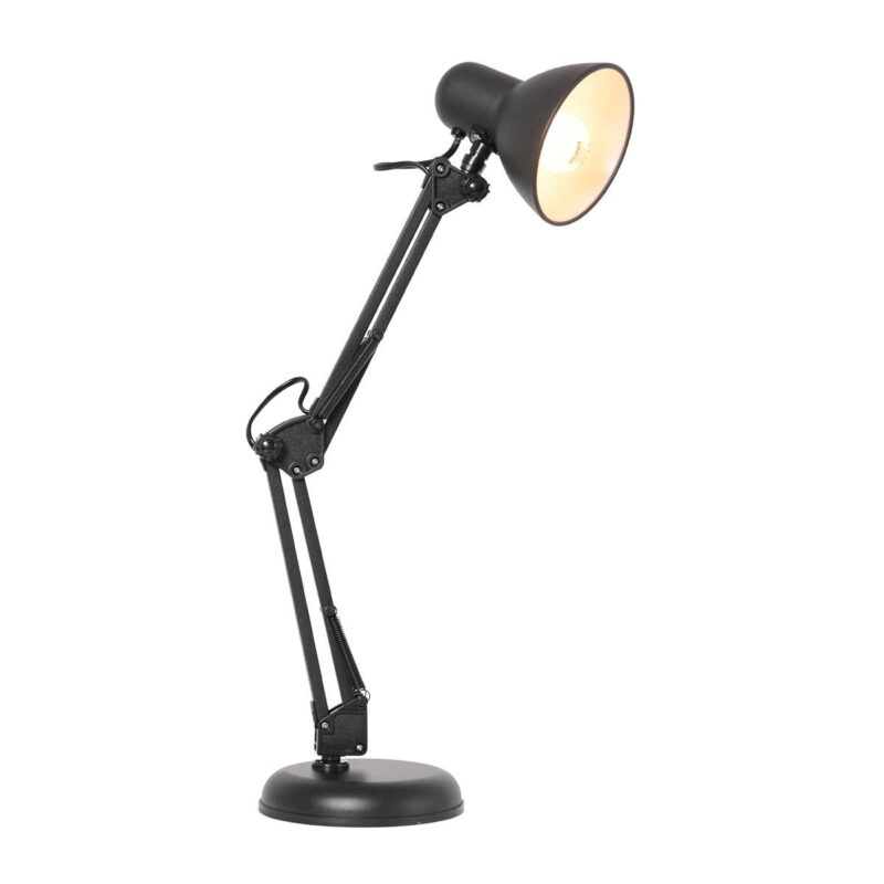 Tafellamp Study 3456ZW Zwarte bureau lamp - Afbeelding 2