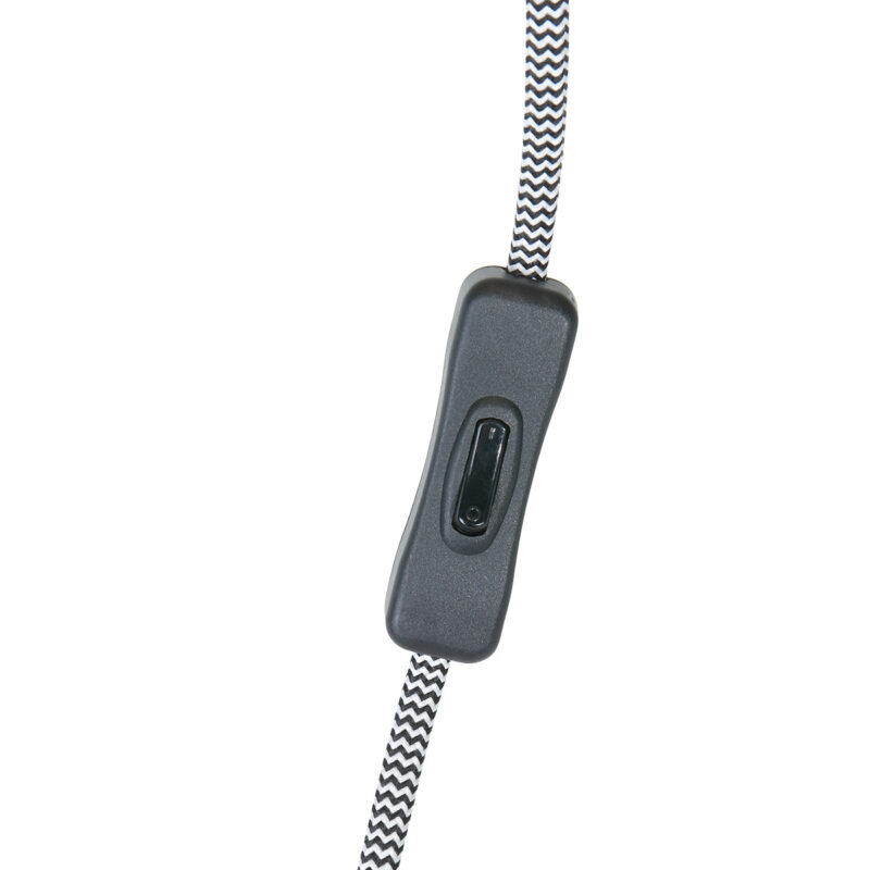 Tafellamp Zappa 7702ZW Zwart met schaararm en E14 fitting - Afbeelding 11