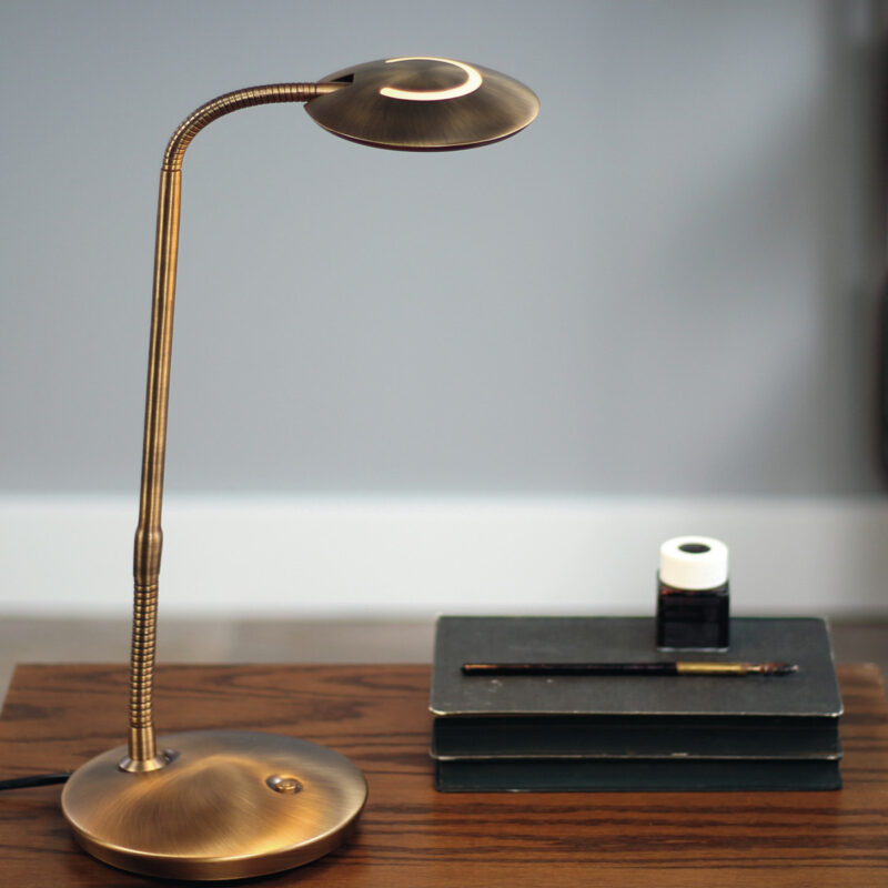 Tafellamp Zenith 1470BR Brons lichtkleur instelbaar - Afbeelding 3