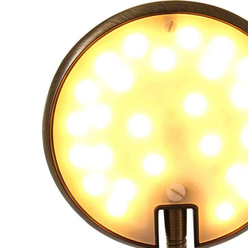 Tafellamp Zenith 1470BR Brons lichtkleur instelbaar - Afbeelding 5