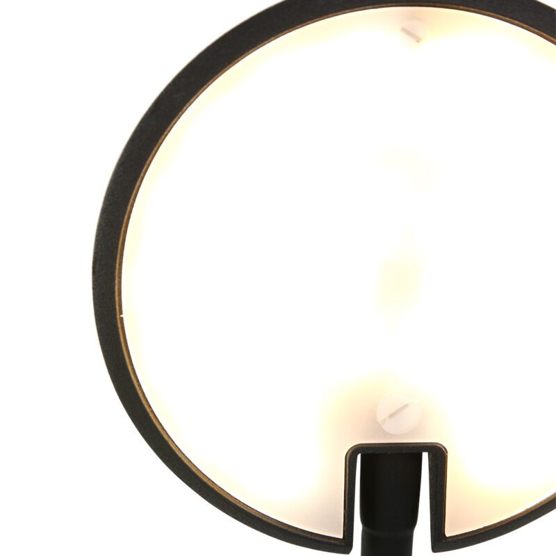Tafellamp Zenith 1470ZW Zwart lichtkleur instelbaar - Afbeelding 4