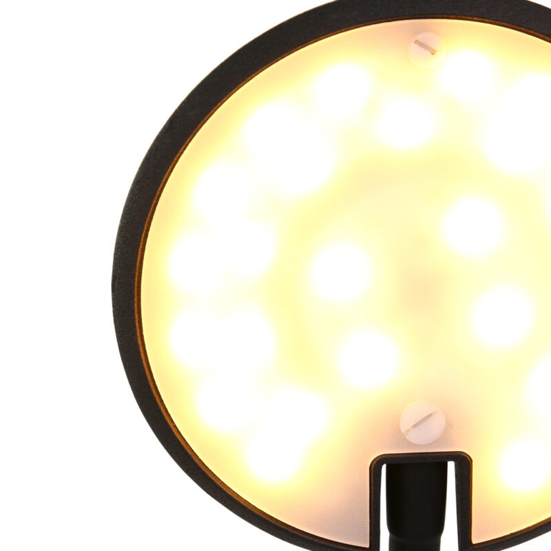 Tafellamp Zenith 1470ZW Zwart lichtkleur instelbaar - Afbeelding 5