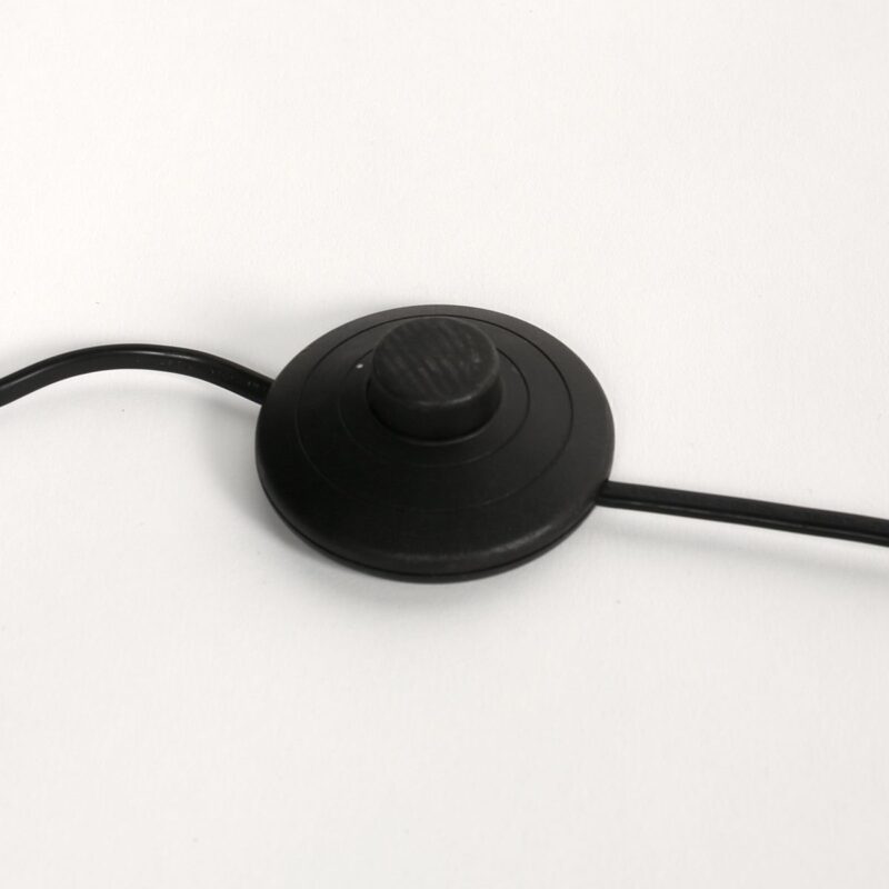 Vloerlamp Bambus 3670ZW Zwart 2 lichts met houten kapjes - Afbeelding 17