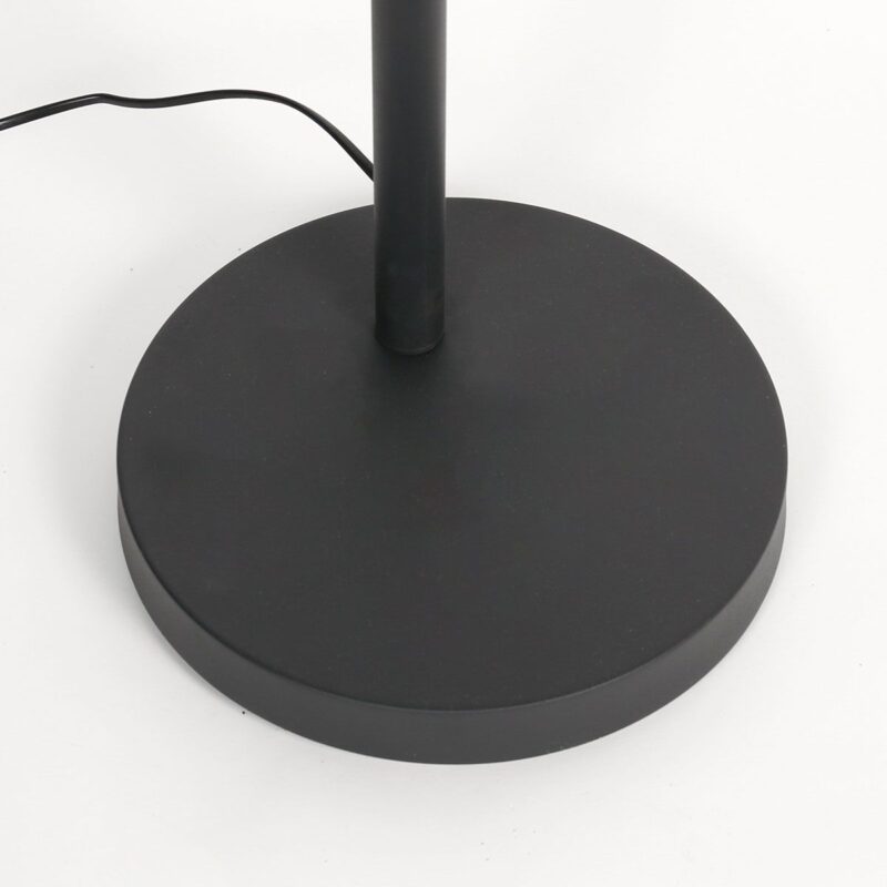 Vloerlamp Bambus 3671ZW Zwart 5 lichts met houten kapjes - Afbeelding 16