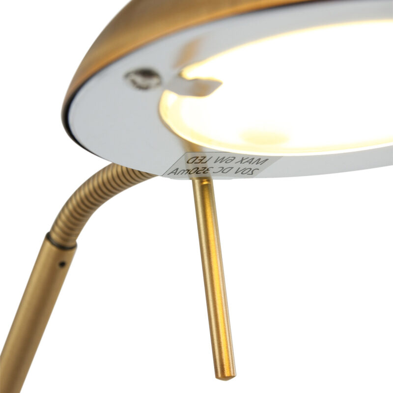 Vloerlamp Biron 1 lichts 7501BR Brons met dimmer 2700 Kelvin - Afbeelding 3
