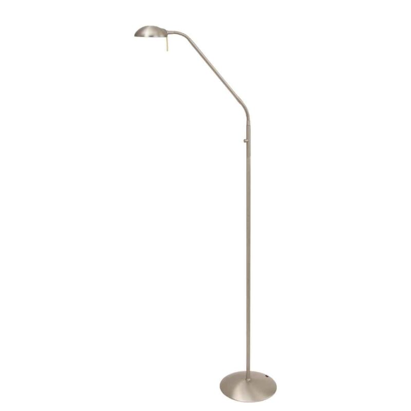 Vloerlamp Biron 1 lichts 7501ST Staal met dimmer 2700 Kelvin - Afbeelding 2