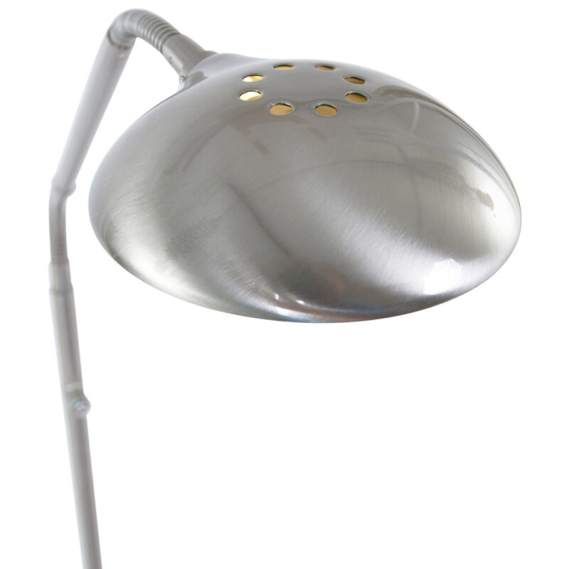 Vloerlamp Biron 1 lichts 7501ST Staal met dimmer 2700 Kelvin - Afbeelding 5