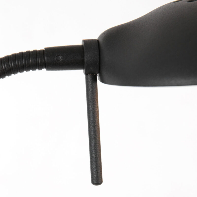 Lampadaire Biron 1 lumière 7501ZW Noir avec variateur 2700 Kelvin - Image 10
