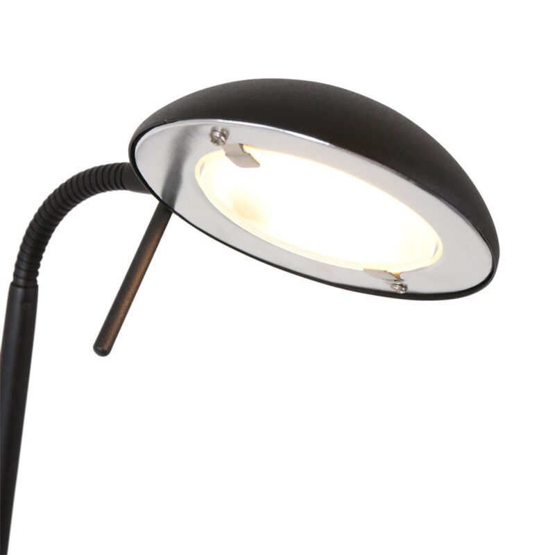 Lampadaire Biron 1 lumière 7501ZW Noir avec variateur 2700 Kelvin - Image 4