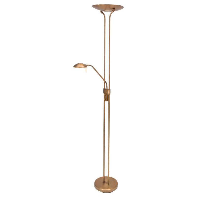 Vloerlamp Biron 7500BR Brons met twee dimmers 2700 Kelvin - Afbeelding 2