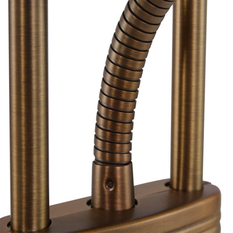 Vloerlamp Biron 7500BR Brons met twee dimmers 2700 Kelvin - Afbeelding 11