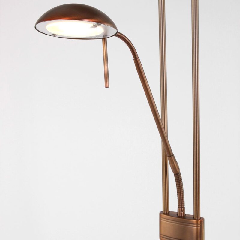 Vloerlamp Biron 7500BR Brons met twee dimmers 2700 Kelvin - Afbeelding 14