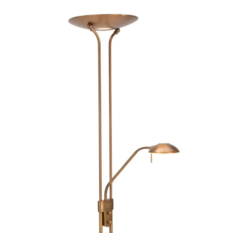 Vloerlamp Biron 7500BR Brons met twee dimmers 2700 Kelvin - Afbeelding 15