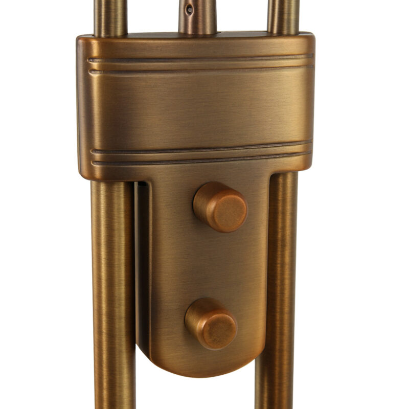 Vloerlamp Biron 7500BR Brons met twee dimmers 2700 Kelvin - Afbeelding 6
