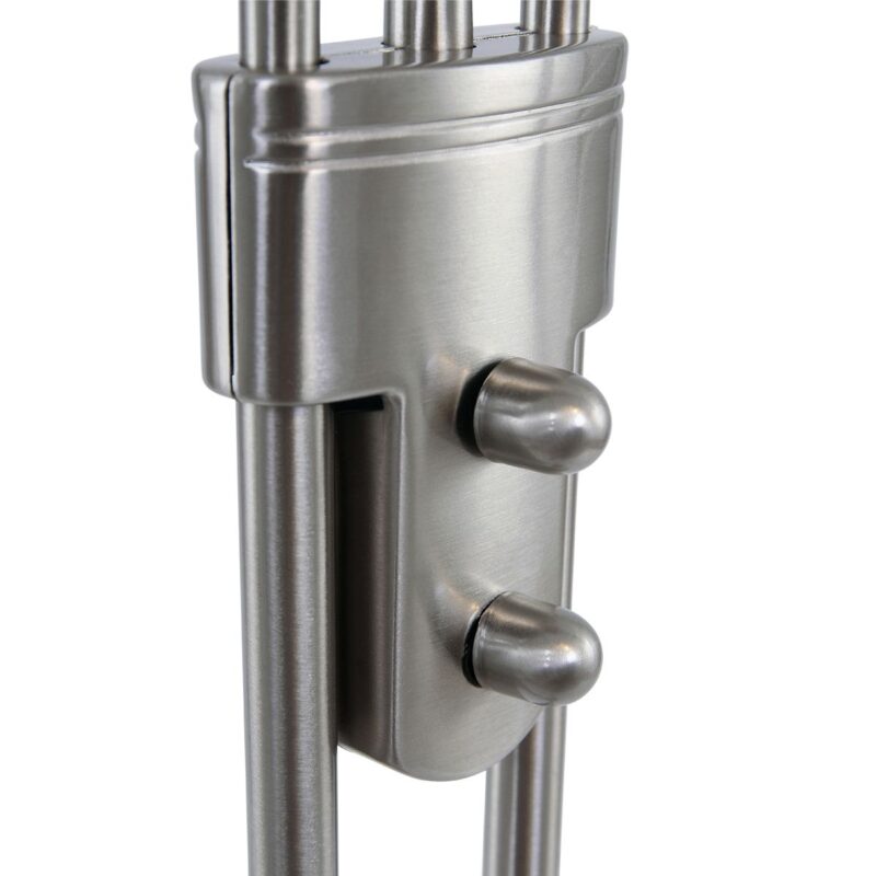 Vloerlamp Biron 7500ST Staal met twee dimmers 2700 Kelvin - Afbeelding 10