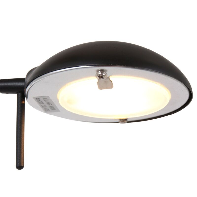 Vloerlamp Biron 7500ZW Zwart met twee dimmers 2700 Kelvin - Afbeelding 15