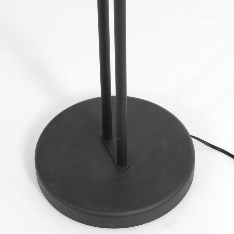 Vloerlamp Biron 7500ZW Zwart met twee dimmers 2700 Kelvin - Afbeelding 6