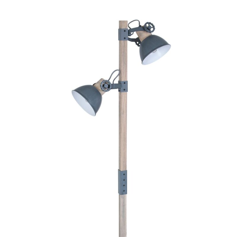 Lámpara de pie Gearwood 2666GR Gris - Diseño moderno y elegante - Imagen 14