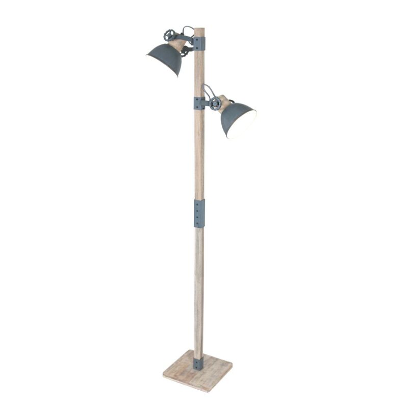 Lámpara de pie Gearwood 2666GR Gris - Diseño moderno y elegante