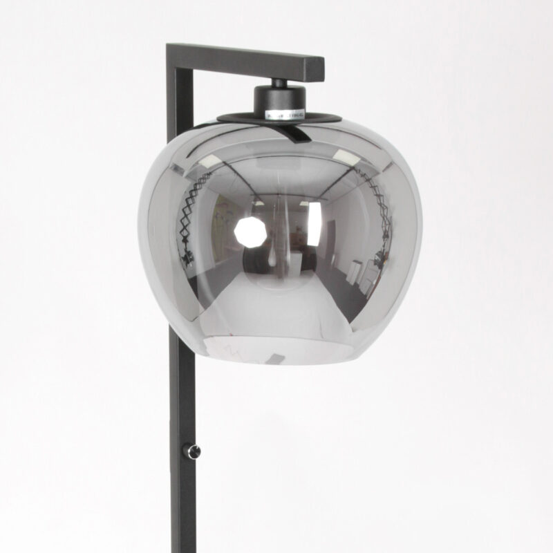 Vloerlamp Lotus 3650ZW met aan uit schakelaar - Afbeelding 4