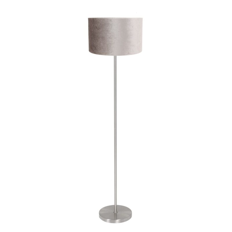 Vloerlamp Noor met grijze kap - Afbeelding 2