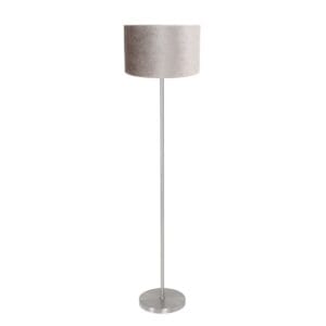 Vloerlamp Noor met grijze kap