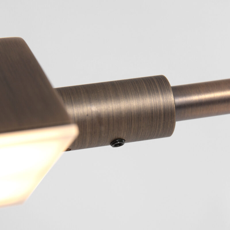 Vloerlamp Retina 3083BR Brons in hoogte verstelbaar - Afbeelding 12
