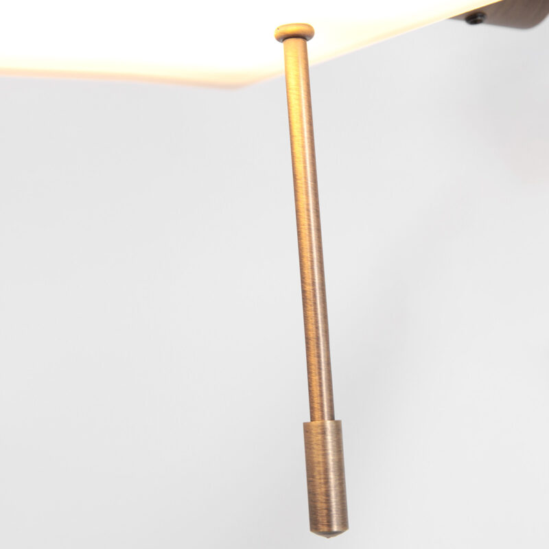 Vloerlamp Retina 3083BR Brons in hoogte verstelbaar - Afbeelding 13