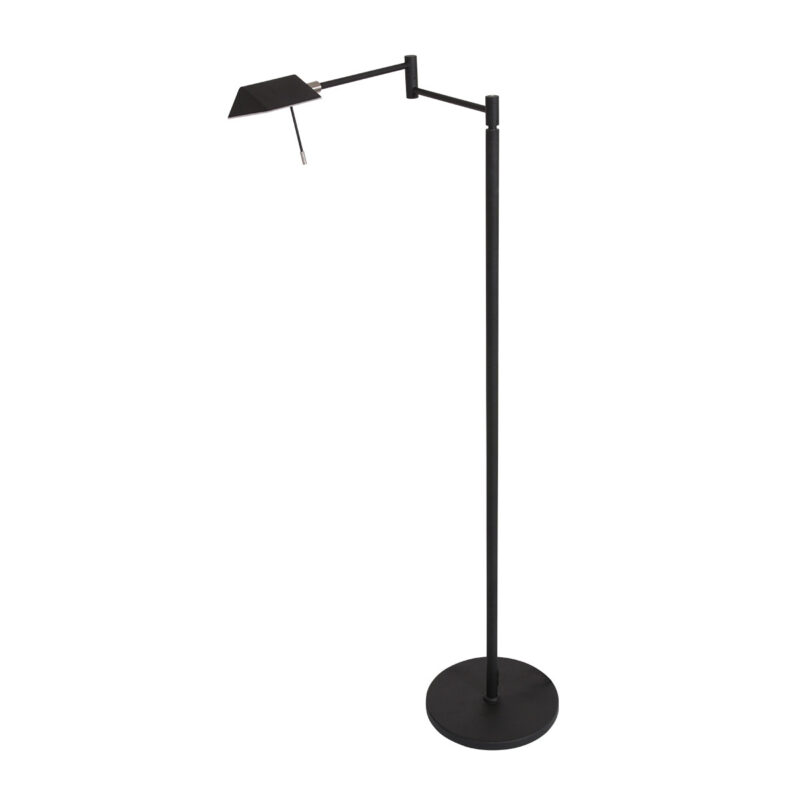 Vloerlamp Retina 3083ZW Zwart in hoogte verstelbaar - Afbeelding 9