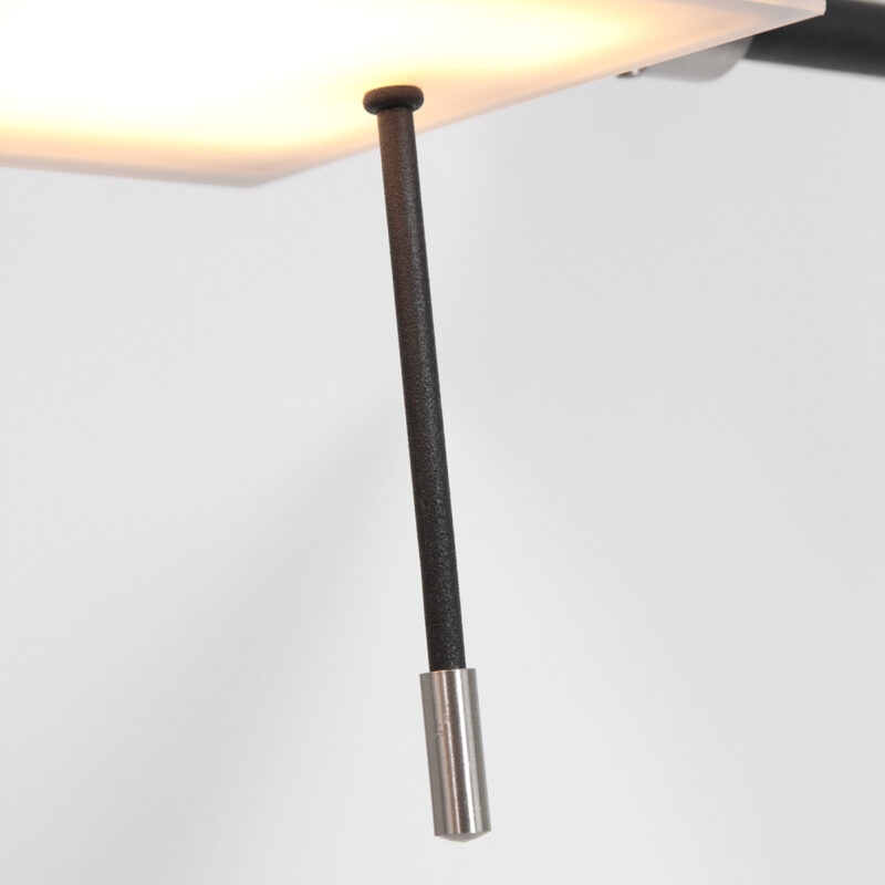 Vloerlamp Retina 3083ZW Zwart in hoogte verstelbaar - Afbeelding 11