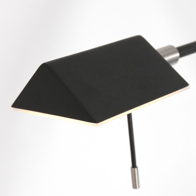 Vloerlamp Retina 3083ZW Zwart in hoogte verstelbaar - Afbeelding 3