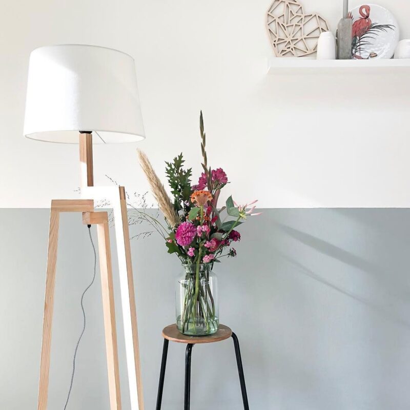 Vloerlamp Sabi 7661BE driepoot met E27 fitting - Afbeelding 13