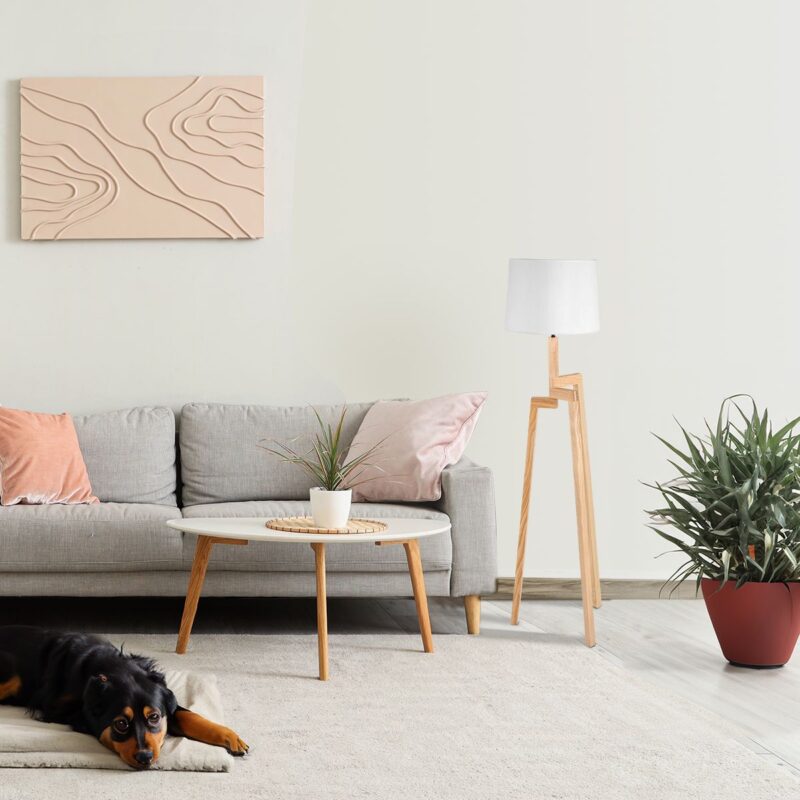 Vloerlamp Sabi 7661BE driepoot met E27 fitting - Afbeelding 4