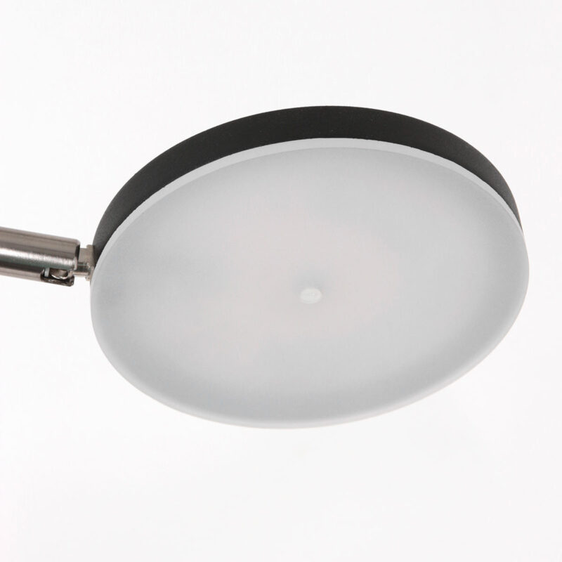 Vloerlamp Soleil 3257ZW zwart met verstelbare arm - Afbeelding 16